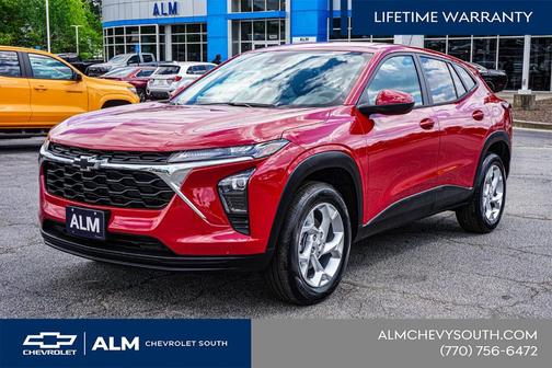 Red 2026 Chevrolet Trax LS