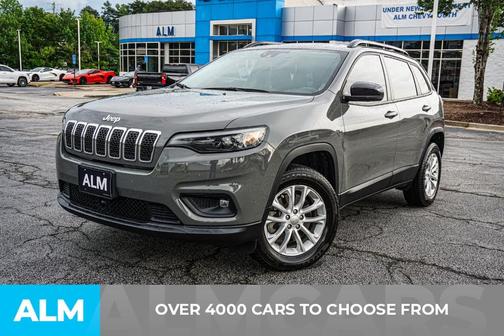 Sting Gray Clearcoat 2022 Jeep Cherokee Latitude Lux