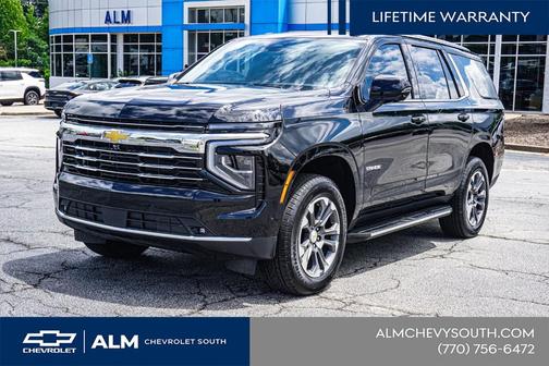 Black 2026 Chevrolet Tahoe LT