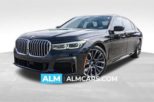 Black Sapphire Metallic 2022 BMW 750 i xDrive