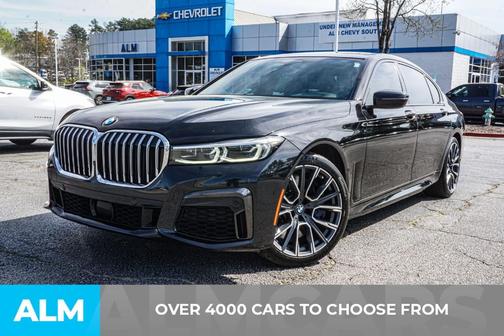 Black Sapphire Metallic 2022 BMW 750 i xDrive