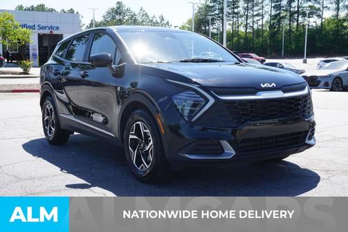Ebony Black 2025 Kia Sportage LX