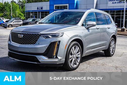 Silver Metallic 2023 Cadillac XT6 Premium Luxury AWD
