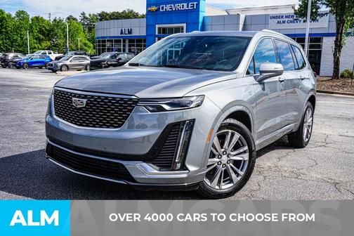 Silver Metallic 2023 Cadillac XT6 Premium Luxury AWD