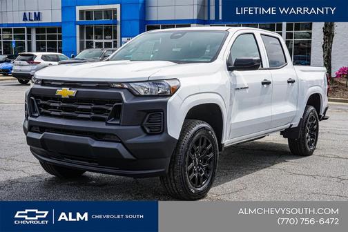Summit White 2026 Chevrolet Colorado WT