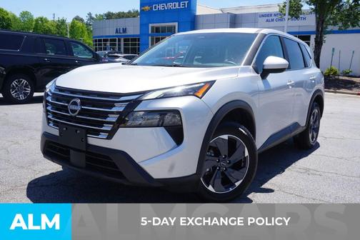 Brilliant Silver Metallic 2025 Nissan Rogue SV