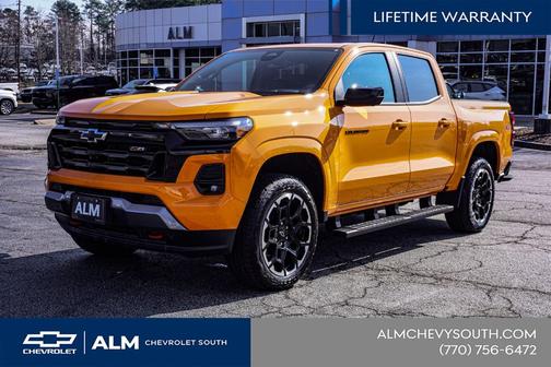 Sunrise Orange 2026 Chevrolet Colorado Z71