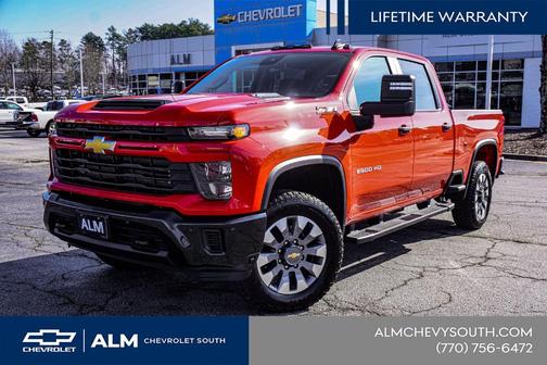 Red 2026 Chevrolet Silverado 2500 Custom