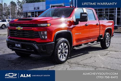 Red 2026 Chevrolet Silverado 2500 Custom
