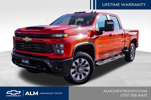 Red 2026 Chevrolet Silverado 2500 Custom
