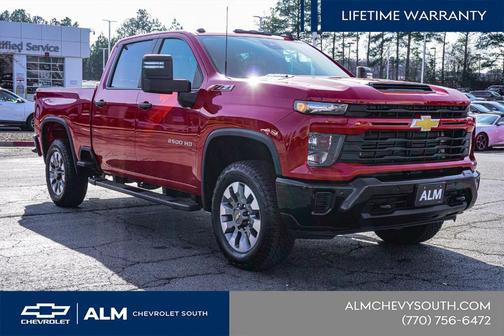 Red 2026 Chevrolet Silverado 2500 Custom