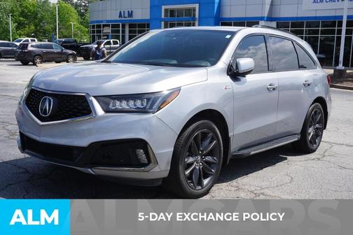 Gray 2020 Acura MDX 3.5L Technology & A-Spec Pkgs