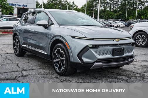 Sterling Gray Metallic 2024 Chevrolet Equinox EV LT