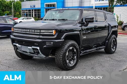 Black 2024 GMC HUMMER EV SUV 2X