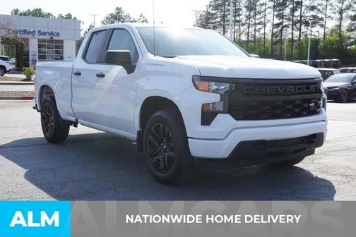 Summit White 2026 Chevrolet Silverado 1500 Custom