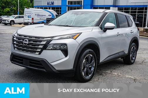 Brilliant Silver Metallic 2025 Nissan Rogue SV