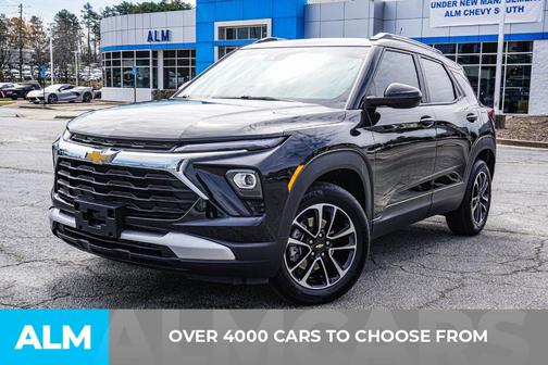 Mosaic Black Metallic 2024 Chevrolet Trailblazer LT