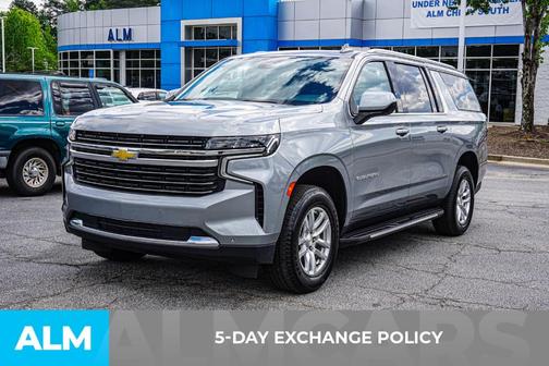 Sterling Gray Metallic 2024 Chevrolet Suburban LT