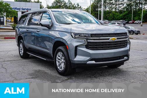 Sterling Gray Metallic 2024 Chevrolet Suburban LT