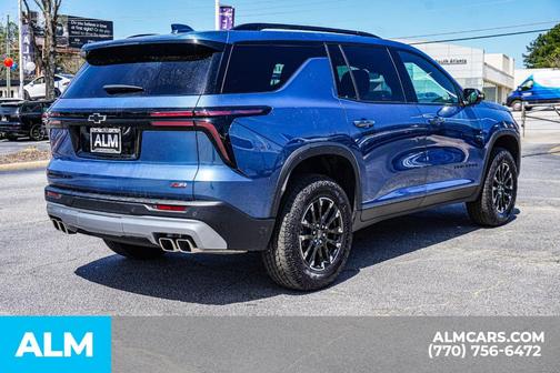 Lakeshore Blue Metallic 2024 Chevrolet Traverse Z71