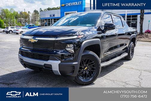 Black 2026 Chevrolet Silverado EV LT