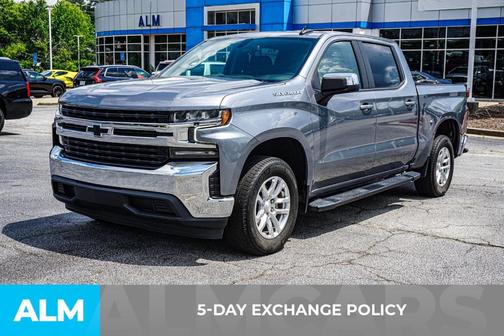 Satin Steel Metallic 2021 Chevrolet Silverado 1500 LT