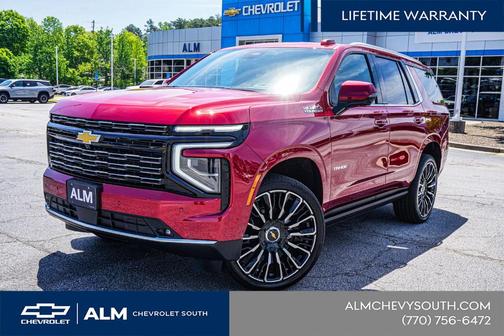 Radiant Red 2026 Chevrolet Tahoe High Country