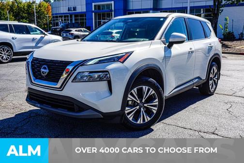 White 2023 Nissan Rogue SV