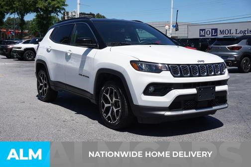 Bright White Clearcoat 2025 Jeep Compass Limited