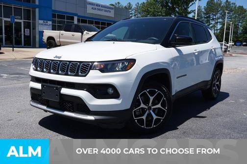 Bright White Clearcoat 2025 Jeep Compass Limited