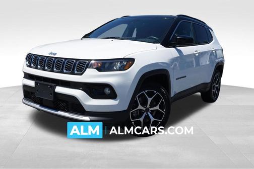 Bright White Clearcoat 2025 Jeep Compass Limited
