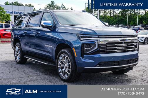 Lakeshore Blue Metallic 2026 Chevrolet Suburban Premier