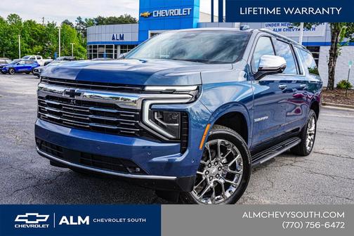 Lakeshore Blue Metallic 2026 Chevrolet Suburban Premier