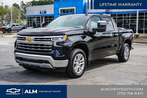 Black 2025 Chevrolet Silverado 1500 LTZ