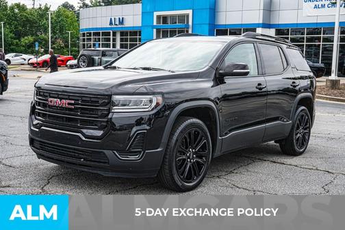 Ebony Twilight Metallic 2023 GMC Acadia SLE