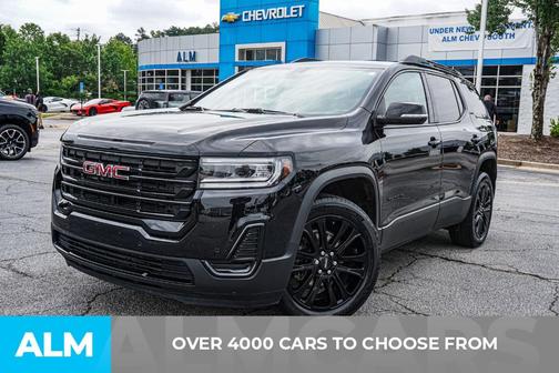 Ebony Twilight Metallic 2023 GMC Acadia SLE