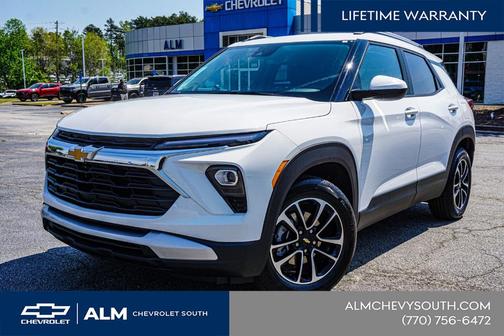 Summit White 2026 Chevrolet Trailblazer LT