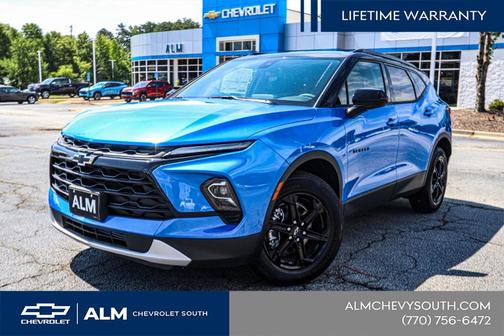 Rip Tide Blue 2025 Chevrolet Blazer LT