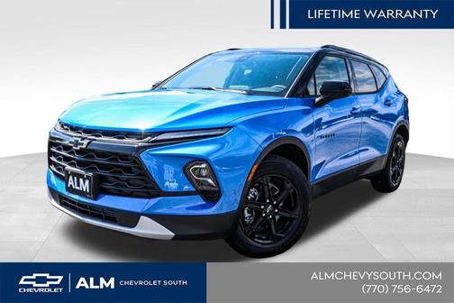 Rip Tide Blue 2025 Chevrolet Blazer LT