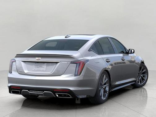 Silver Metallic 2026 Cadillac CT5 Sport AWD