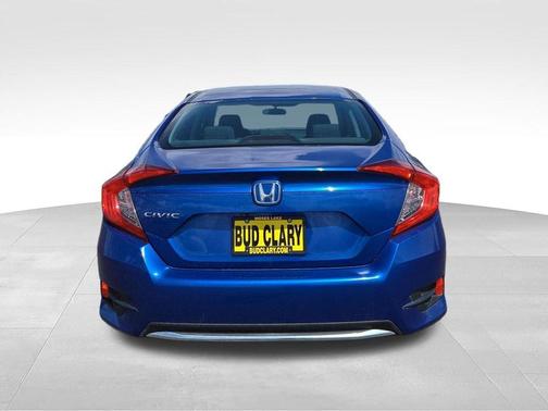 Blue 2019 Honda Civic LX