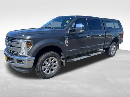 Gray 2018 Ford F-250 Lariat