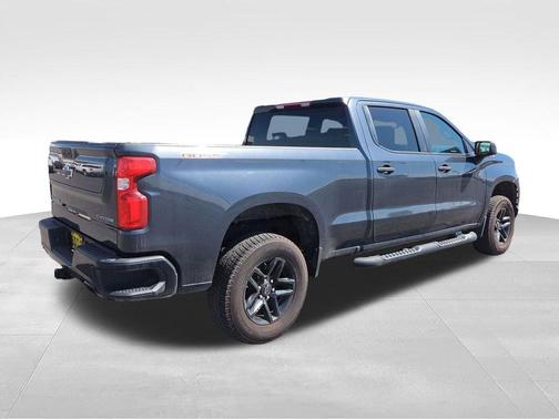 Gray 2021 Chevrolet Silverado 1500 Custom Trail Boss