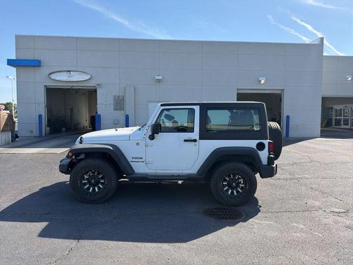 White 2014 Jeep Wrangler Sport
