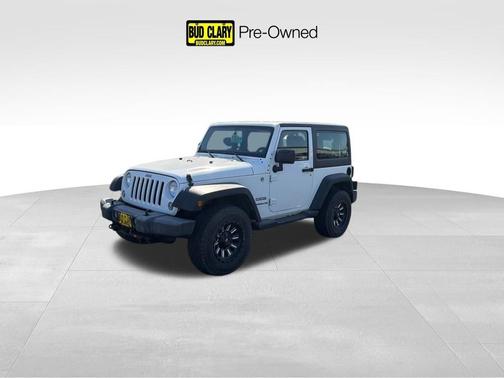 White 2014 Jeep Wrangler Sport