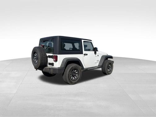 White 2014 Jeep Wrangler Sport