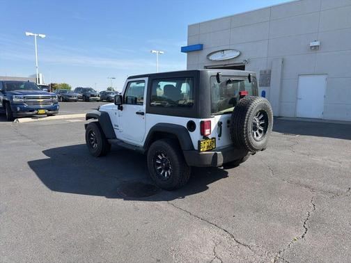 White 2014 Jeep Wrangler Sport