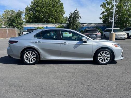 Silver 2021 Toyota Camry LE