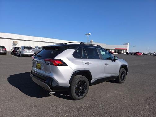 Silver 2023 Toyota RAV4 Hybrid XSE