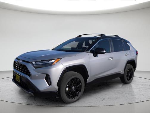 Silver 2023 Toyota RAV4 Hybrid XSE